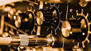 Wire,  Knobs,  Jack,   sound